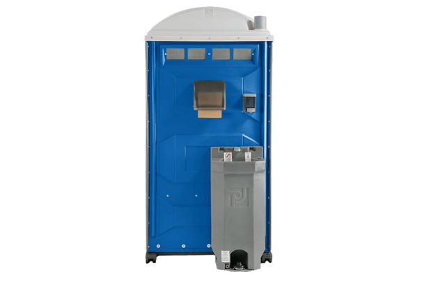 Deluxe flushable portable toilet